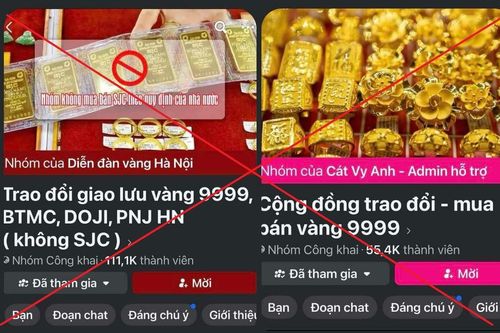 Mua bán vàng 'trao tay', qua 'chợ đen' online đều là vi phạm pháp luật