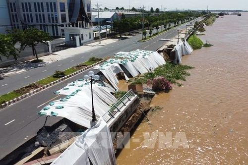 Đồng Tháp: Sạt lở gây thiệt hại ước hơn 434 tỷ đồng