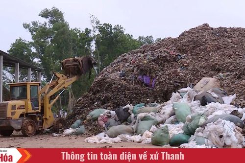 Sớm có phương án xử lý tình trạng quá tải bãi rác Đồi Cà