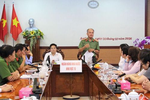 Công an tỉnh An Giang tăng cường tuyên truyền phòng ngừa tội phạm cướp tài sản tại các ngân hàng