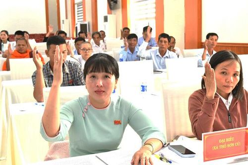 HĐND xã Hòn Đất bầu chức danh Ủy viên UBND xã, nhiệm kỳ 2021 - 2026