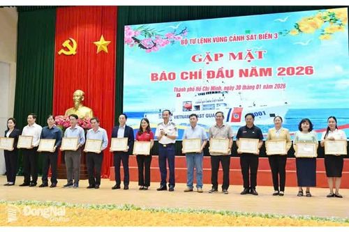 Bộ Tư lệnh Vùng Cảnh sát biển 3 gặp mặt các cơ quan báo chí đầu năm 2026