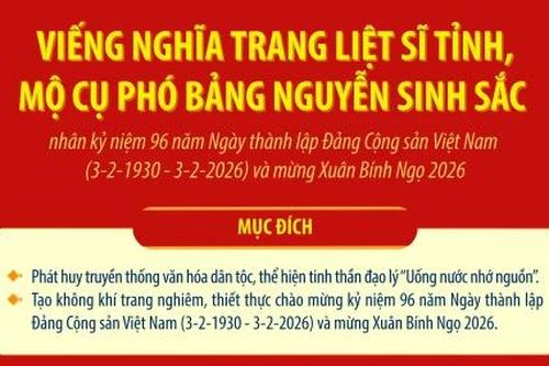 Viếng Nghĩa trang Liệt sĩ tỉnh, Mộ cụ Phó bảng Nguyễn Sinh Sắc