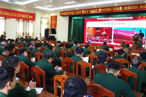 Đảng ủy Bộ đội Biên phòng tỉnh Khánh Hòa thông báo nhanh kết quả Đại hội XIV của Đảng