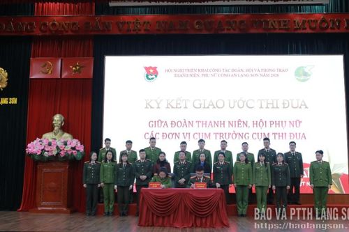 Triển khai công tác Đoàn, Hội và phong trào thanh niên, phụ nữ Công an tỉnh năm 2026