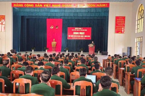 Lâm Đồng tập huấn nghiệp vụ cho cán bộ lực lượng vũ trang
