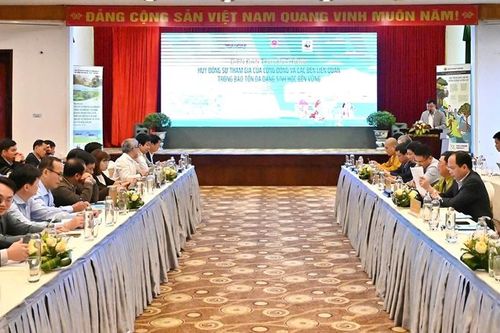 Phát huy vai trò cộng đồng trong bảo tồn đa dạng sinh học bền vững