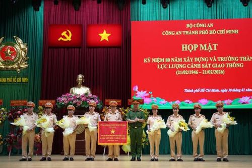 Cảnh sát giao thông TP Hồ Chí Minh, 80 năm xây dựng và trưởng thành