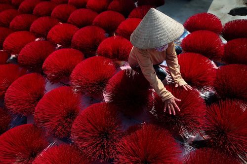Các làng nghề vào vụ Tết