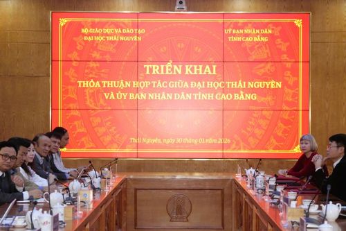 Triển khai Thỏa thuận hợp tác giữa UBND tỉnh và Đại học Thái Nguyên