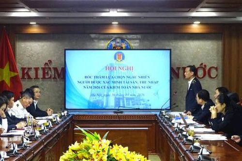 Lựa chọn người được xác minh tài sản, thu nhập năm 2026 của Kiểm toán nhà nước