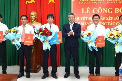 Sắp xếp, sáp nhập, tổ chức lại Ban Quản lý dự án