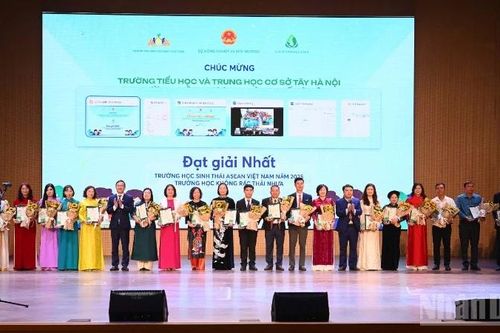Trao 60 Giải thưởng Trường học sinh thái ASEAN Việt Nam năm 2025