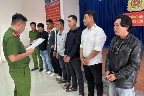 Bắt tạm giam nhóm đối tượng có hành vi gây rối trật tự công cộng