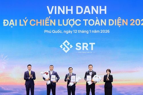 SRT được Sun Property vinh danh Đại lý chiến lược toàn diện 2025