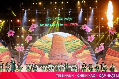 Nhiều hoạt động ý nghĩa tại chương trình 'Xuân Biên phòng ấm lòng dân bản'