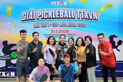 Giải Pickleball TTXVN lần thứ 1 - Dấu ấn mới trong phong trào thể thao nội bộ