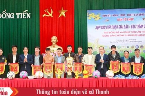 Nhiều hoạt động thể thao sôi nổi mừng Đảng, mừng Xuân tại xã Đồng Tiến