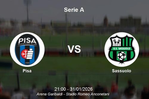 Nhận định Pisa vs Sassuolo - Serie A: Thử thách cho đội chủ nhà