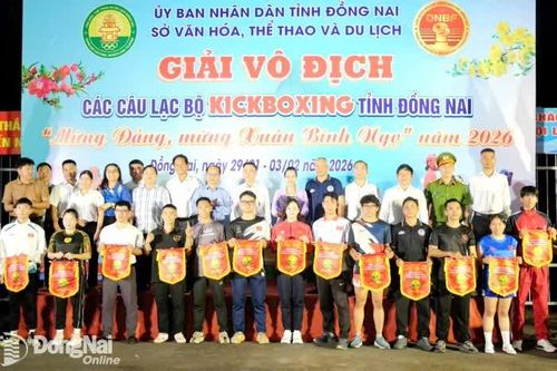 127 vận động viên tranh tài tại Giải Vô địch các Câu lạc bộ Kickboxing tỉnh Đồng Nai