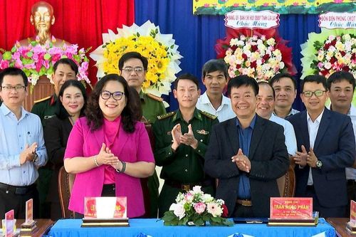 Xã Tuy Phước kết nghĩa với xã biên giới Ia Dom