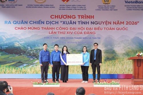 Ra quân Chiến dịch 'Xuân tình nguyện' năm 2026