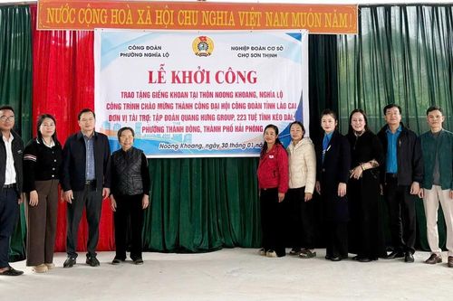 Gần 400 triệu đồng hỗ trợ nguồn nước sạch cho các địa phương trong tỉnh