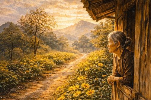 Cuối năm với mẹ