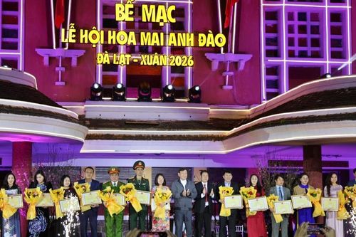 Bế mạc Lễ hội hoa Mai anh đào Đà Lạt - Xuân 2026