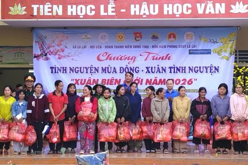 Ấm áp chương trình Tình nguyện mùa Đông-Xuân tình nguyện