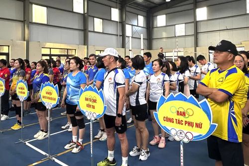 Giải bóng chuyền hơi 'Mừng Đảng-Mừng Xuân Bính Ngọ 2026'