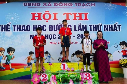 Hội thi Thể thao học đường xã Đông Trạch lần thứ I