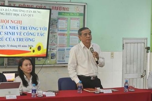 TP Hồ Chí Minh: Nhà trường đối thoại với phụ huynh học sinh về suất ăn bán trú