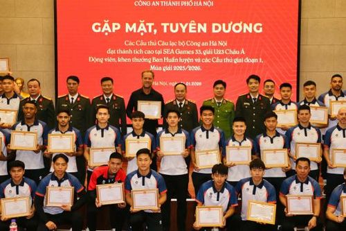 Mỗi trận đấu là nơi thể hiện bản lĩnh và ý chí của lực lượng Công an Thủ đô