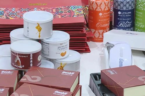 Giỏ quà Tết sức khỏe hút khách