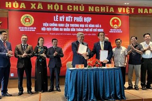 Viện ANCOFI phối hợp Hội cựu Công an Nhân dân TPHCM chung sức chống hàng gian, hàng giả