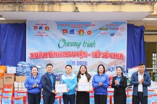 Ấm áp 'Xuân tình nguyện, Tết sẻ chia' của tuổi trẻ