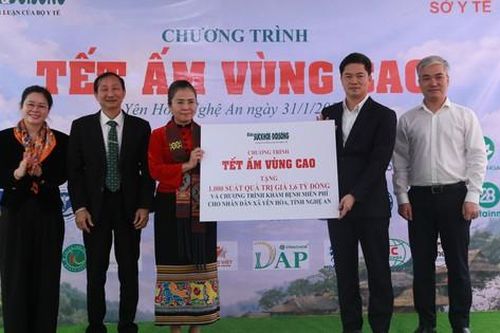 'Tết ấm vùng cao 2026' mang mùa xuân đến với đồng bào miền núi xứ Nghệ