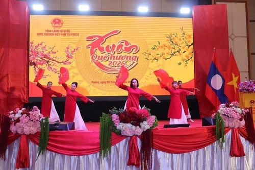 Xuân Quê hương 2026: Thắm đượm tình hữu nghị Việt – Lào