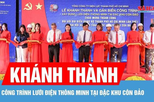 Khánh thành công trình lưới điện thông minh tại đặc khu Côn Đảo