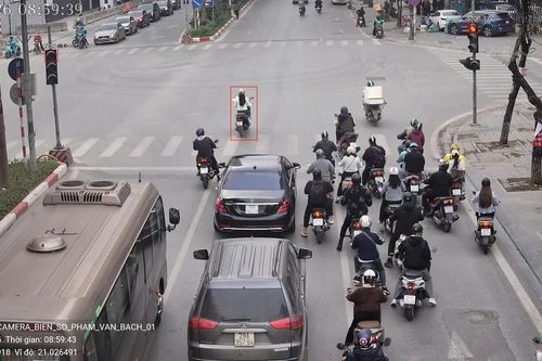 Danh sách xe bị phạt nguội qua camera AI tại Hà Nội tuần qua