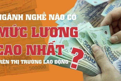 Ngành nghề nào lương cao nhất hiện nay?