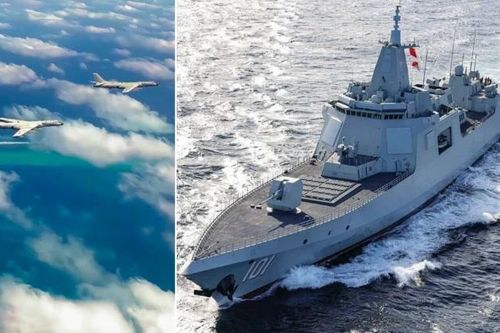 Trung Quốc điều dàn vũ khí 'khủng' tới Scarborough: Tàu Type 055 và oanh tạc cơ H-6 mạnh cỡ nào?