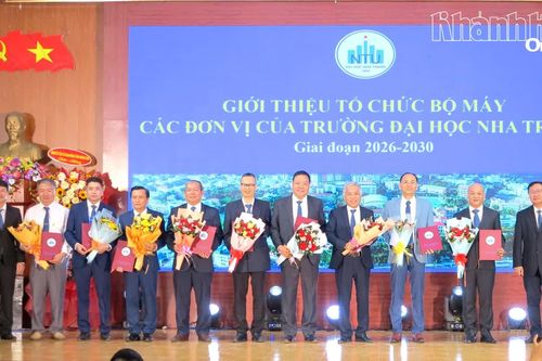 Trường Đại học Nha Trang thành lập 3 trường chuyên ngành trực thuộc