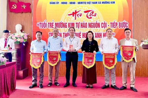 Hội thi 'Tuổi trẻ Mường Kim tự hào nguồn cội - Tiếp bước truyền thống quê hương anh hùng'