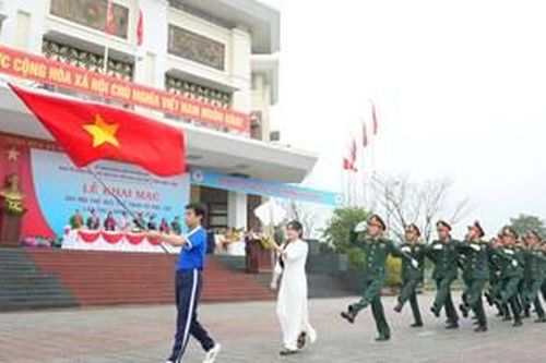 Khai mạc Đại hội Thể dục Thể thao xã Phú Lộc lần thứ I