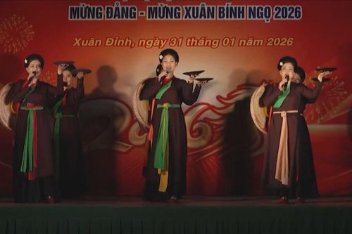 Phường Xuân Đỉnh mừng Đảng, mừng Xuân Bính Ngọ 2026