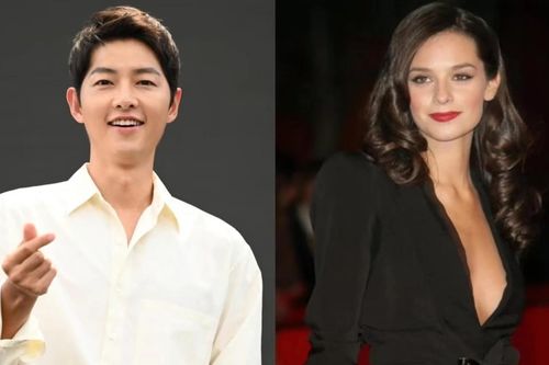 Song Joong Ki lộ diện bên vợ Tây
