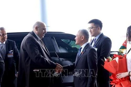 Chủ tịch Hạ viện Jordan đến Hà Nội, bắt đầu thăm chính thức Việt Nam
