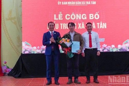 Đà Nẵng: xã Trà Tân công bố biểu trưng nhận diện của xã giai đoạn mới